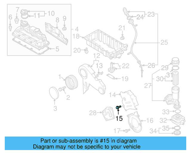 Timing Case Bolt N-910-967-02 - View 19