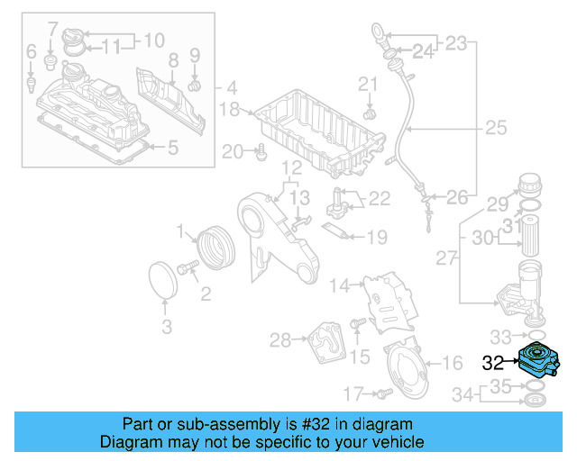 Oil Cooler 038-117-021-E - View 17