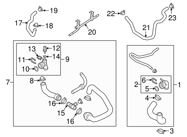 Engine Coolant Temperature Sensor C 032-121-142 - View 48