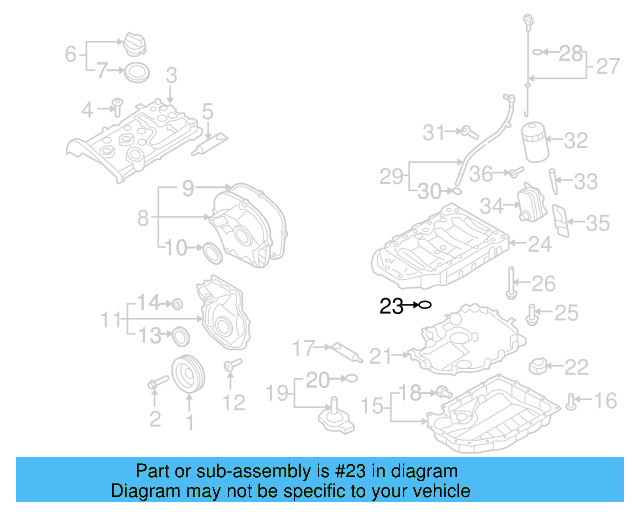 Gasket 06J-103-147 - View 10