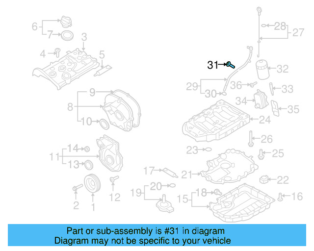Door Mirror Housing Bolt N-101-961-03 - View 16