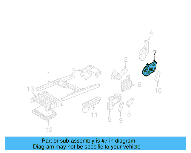 Seat Switch 8K0-959-747-B - View 11