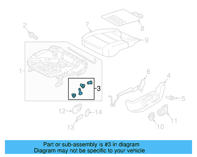 Hardware Kit 8R0-898-025 - View 8