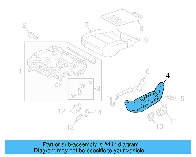 Side Cover 5G4-881-313-A-82V - View 3
