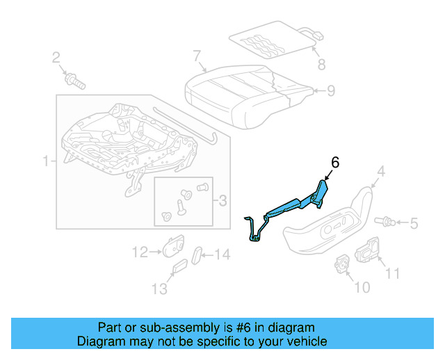 Retainer 5G0-881-559-D - View 2