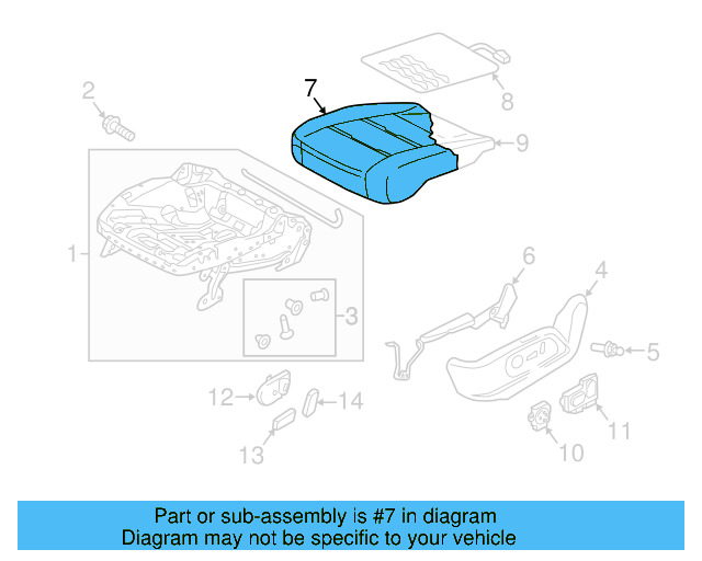 Seat Cover 5G0-881-406-DH-CMP - View 4