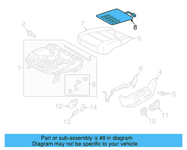 Seat Cushion Heater 5GM-963-555-D - View 7