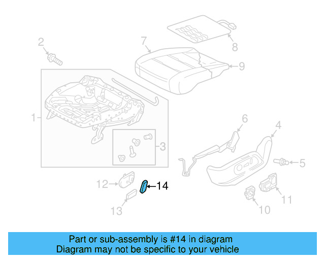 Knob 7P6-959-817-A-QWA - View 5