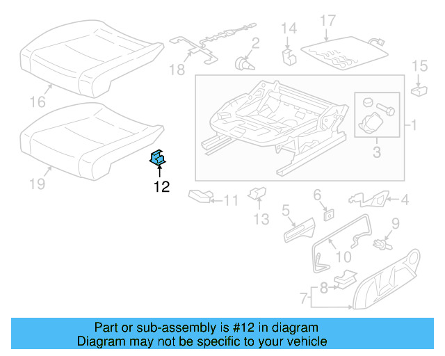 Track End Cover 5G0-881-348-G-9B9 - View 2
