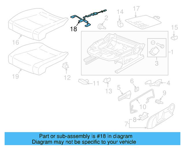 Occupant Sensor 5G6963553 - View 4