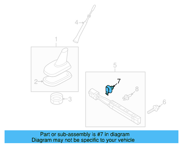 Antenna Booster Bracket 3D0-971-830-F - View 3