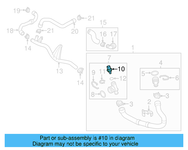 Temp Sensor 06A-919-501-A - View 89