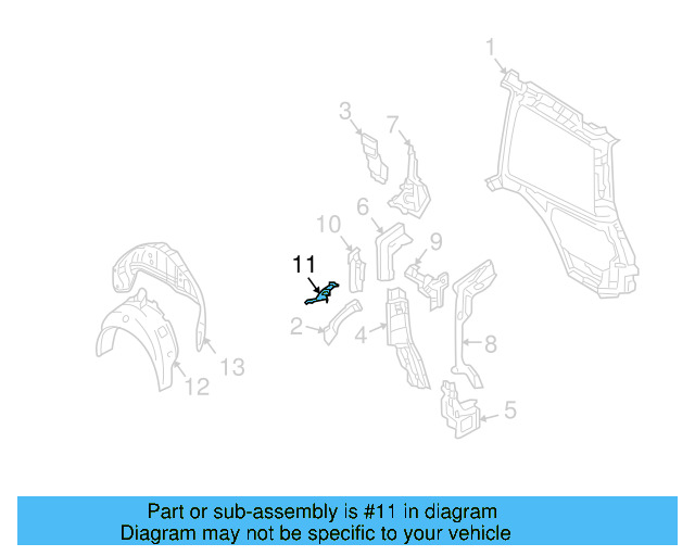 Striker Reinforced 1J4-809-612-A - View 4