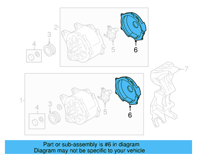 Rear Cap 06E-903-193 - View 8