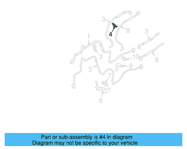 Suction Pipe Bracket 7L0-819-605-A - View 17