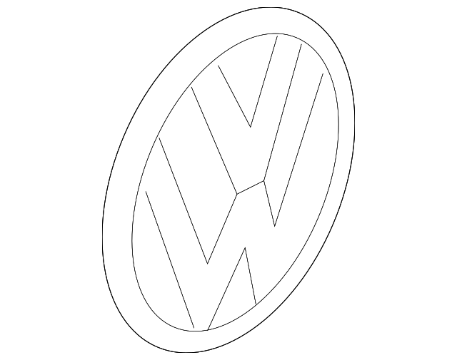 Nameplate 1K9-853-675-B-GQF - View 3