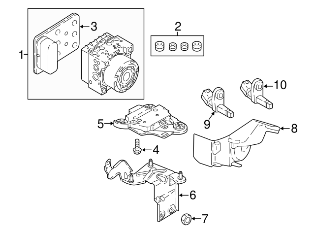 Control Module 5Q0-907-379-FK-REP - View 2