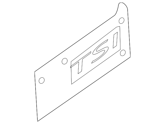 Nameplate 1K9-853-675-B-GQF - View 13