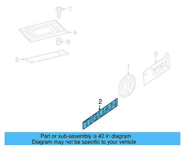 Nameplate 1K9-853-675-B-GQF