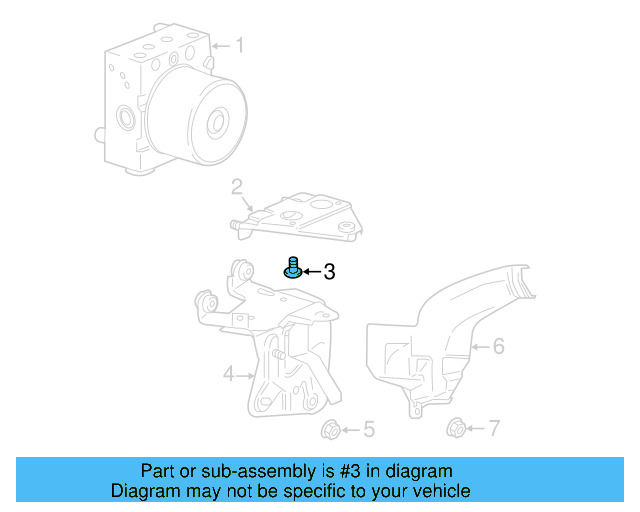 Splash Shield Bolt WHT-005-227 - View 110