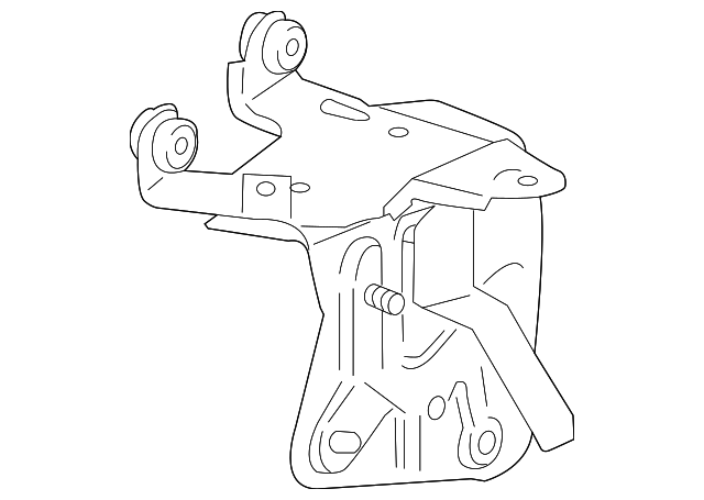 Support Bracket 3C1-614-235-B - View 2