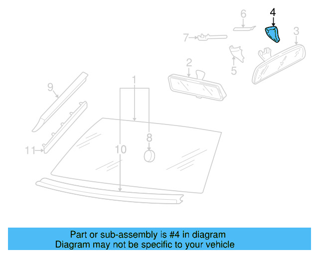 Side Cover 3B0-858-548-A-Y20 - View 13