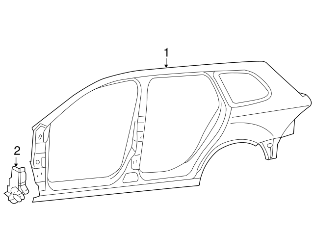 Uniside Panel 1K9-809-606 - View 3