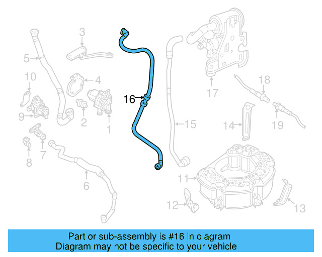 Breather Tube 5C0-201-160-S - View 49