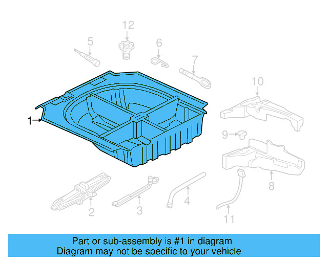 Trunk Lining 5GM-863-007-CA9 - View 7