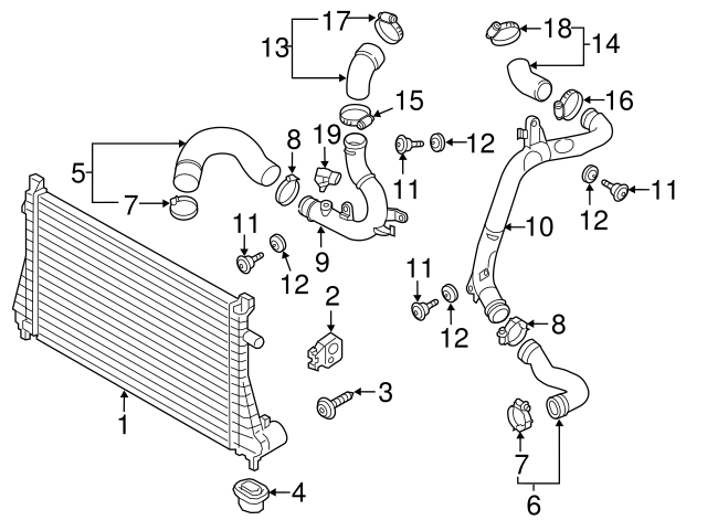 Air Pipe Bolt Assembly 3C0-145-830 - View 71