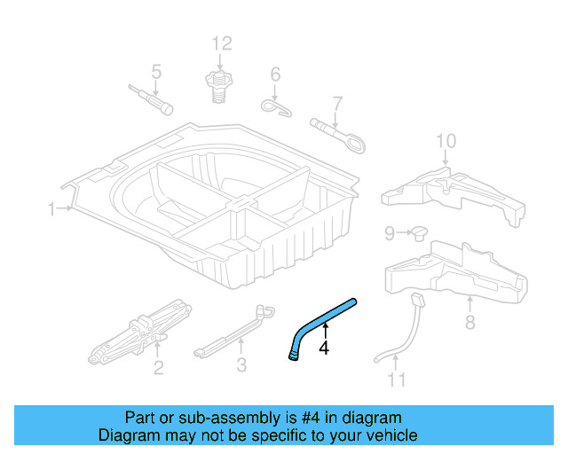 Lug Wrench 4D0-012-219-A - View 30