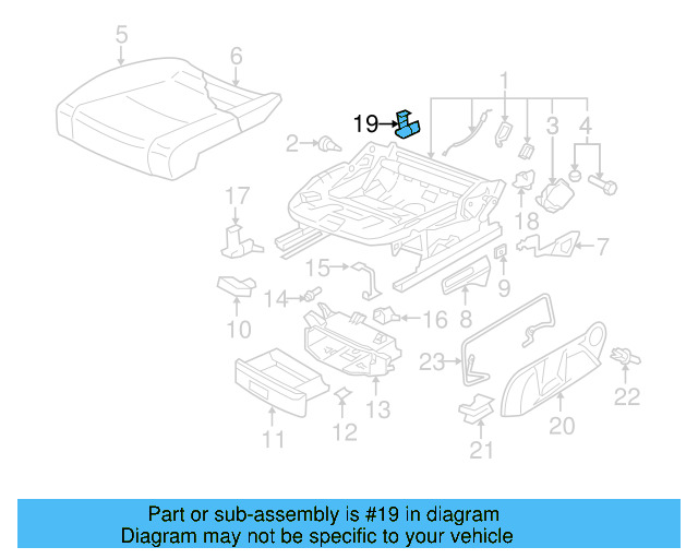 Track End Cover 8P0-881-349-71N - View 5