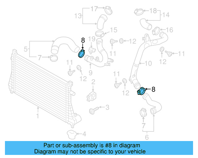 Rear Hose Clamp N-105-188-01 - View 25