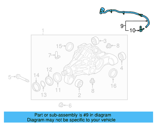 Vent Tube 0BN301047 - View 6