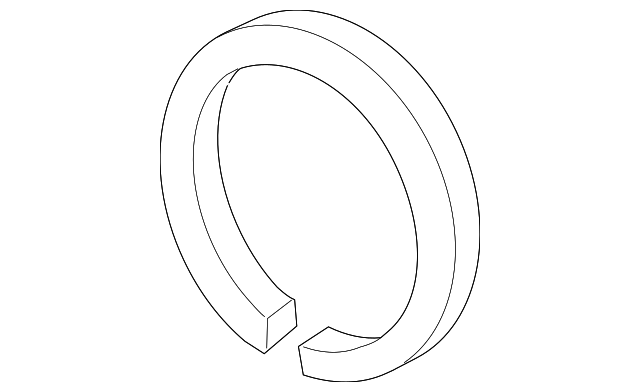 Front Seal Snap Ring 7P0-521-200-A - View 3