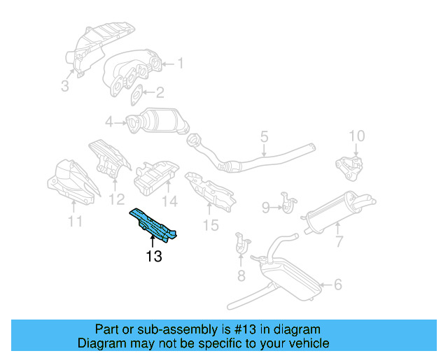 Heat Shield 8E0-804-171-E - View 6