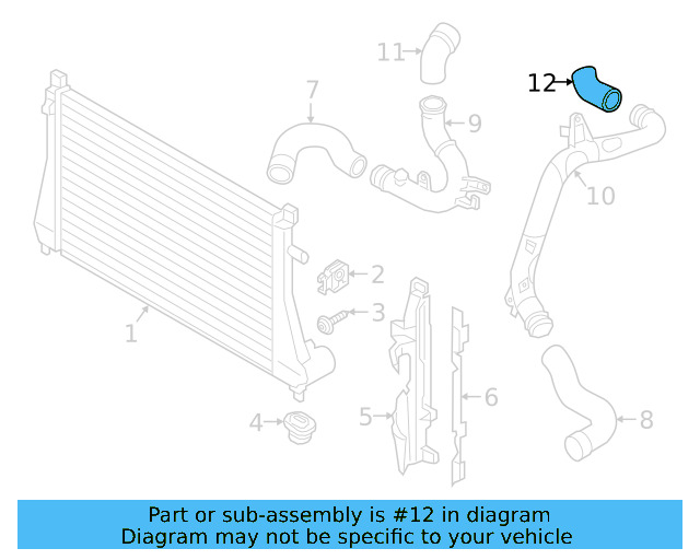 Rear Hose 5Q0-145-828-C