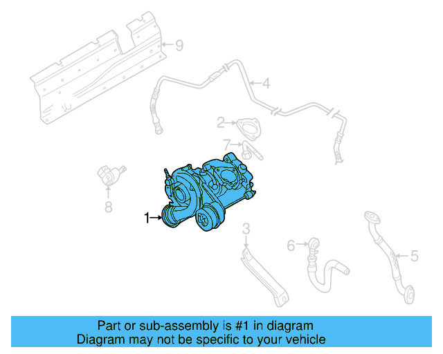 Turbocharger 058-145-703-N - View 5