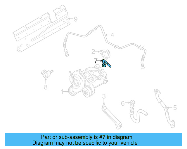 Water Pipe 058-121-497-B - View 4