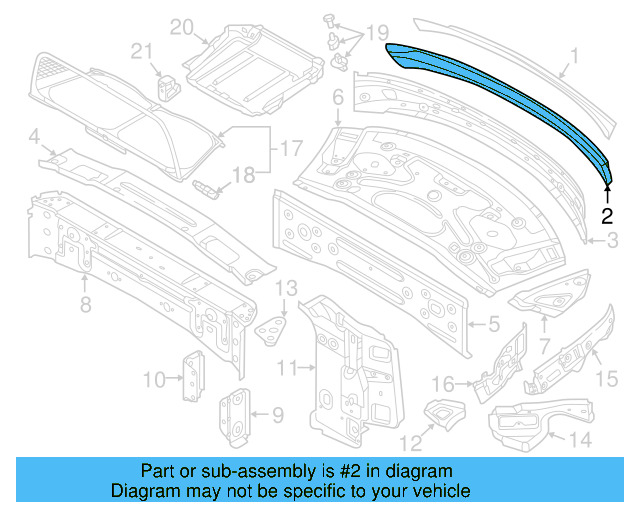 Center Panel 5C3-813-635-A - View 7