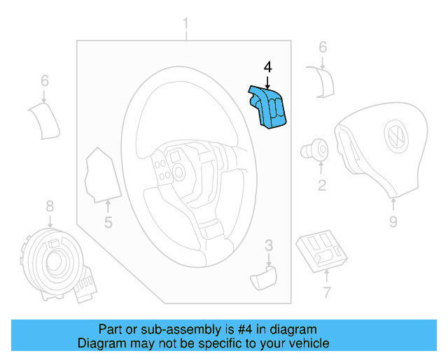 Switch 1K0-959-538-F-REH - View 7