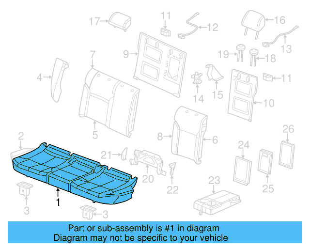 Seat Cover 5C6-885-405-S-WLW - View 3