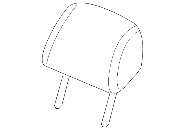 Headrest, Outer 5C6-885-901-K-83V