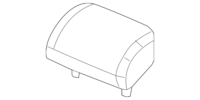 Headrest, Center 5C6-885-902-83V