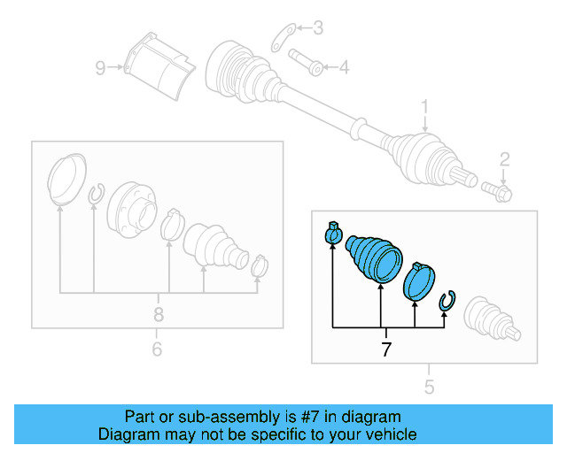 Outer Boot 5N0-498-203 - View 9