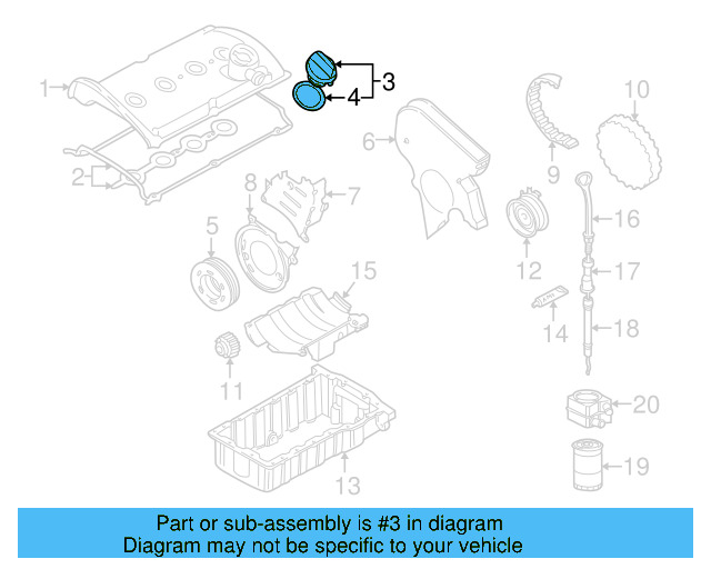 Cap 06B-103-485-C - View 22