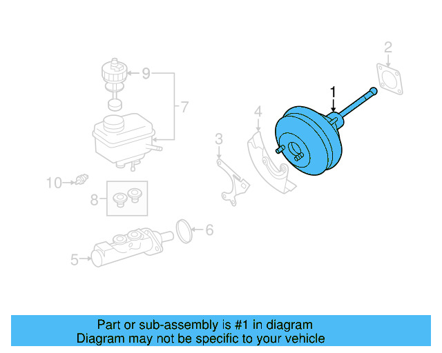 Booster Assembly 1J1-614-106-E - View 4