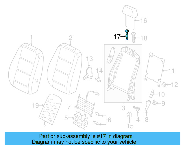 Headrest Guide 1K0-881-920-N-92W - View 8