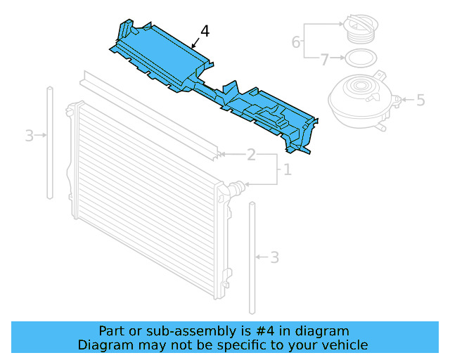 Air Guide 3G8-121-330-C - View 3