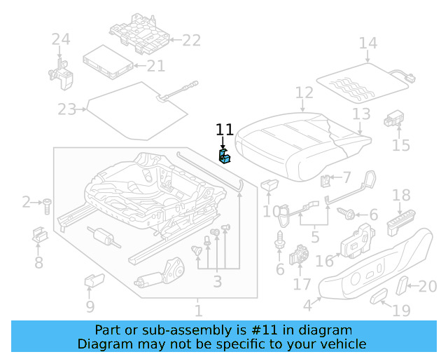 Track End Cover 8E0-881-347-E-9B9 - View 38